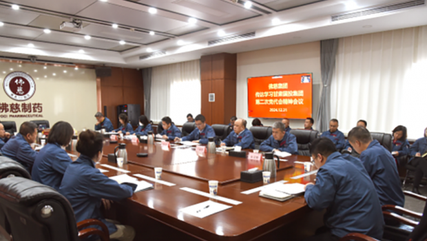 佛慈集團黨委召開專題會議傳達學(xué)習(xí)貫徹甘肅國投集團第二次黨員代表大會精神
